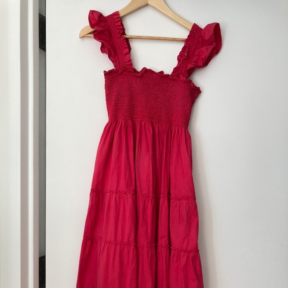 Hill House Home - Ellie Nap Dress (Raspberry, XXS) - Picture 2 of 5